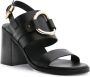 See by Chloé slingback leather sandals Black - Thumbnail 2