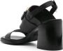 See by Chloé slingback leather sandals Black - Thumbnail 3