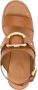 See by Chloé slingback leather sandals Brown - Thumbnail 4