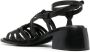 See by Chloé strappy 60mm leather sandals Black - Thumbnail 3