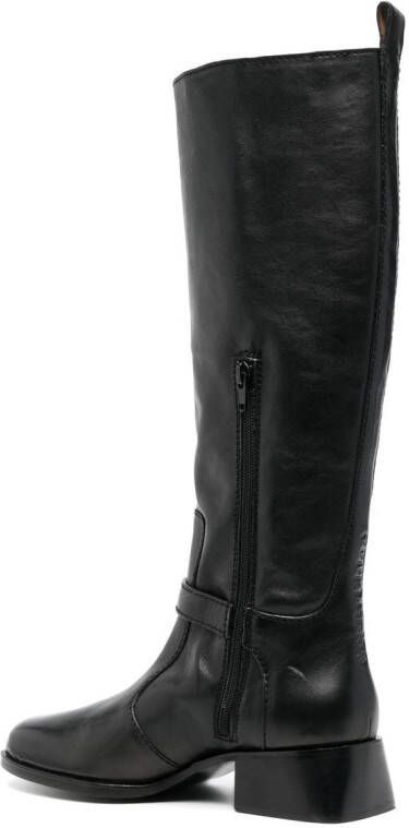 See by Chloé tassel-detail knee-high boots Black