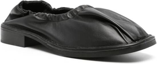 Séfr Lune leather slippers Black