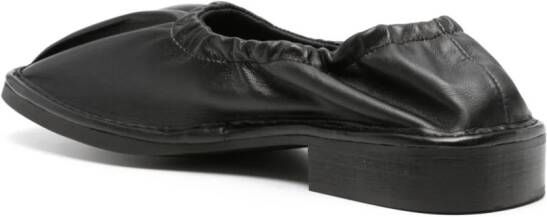 Séfr Lune leather slippers Black