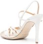 Semicouture 90mm leather sandals White - Thumbnail 3