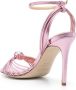 Semicouture 95mm knot detail sandals Pink - Thumbnail 3