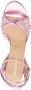 Semicouture 95mm knot detail sandals Pink - Thumbnail 4