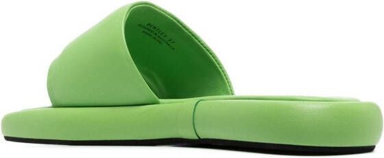 Senso Bentley leather sandals Green