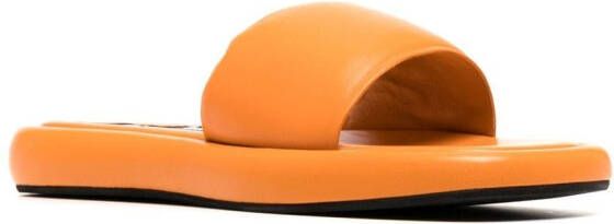 Senso Bentley leather sandals Orange