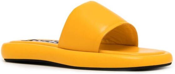 Senso Bentley leather sandals Yellow