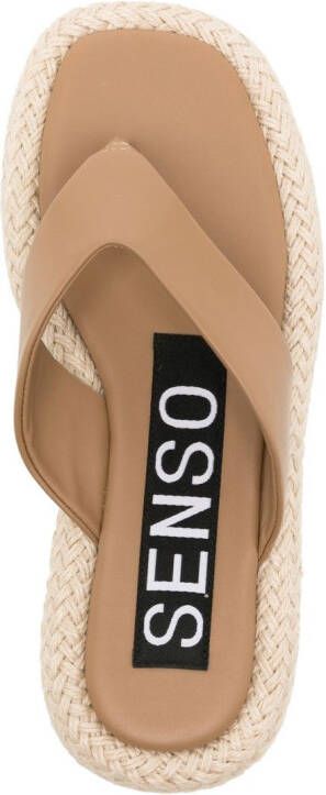 Senso Bianca thong-strap sandals Brown
