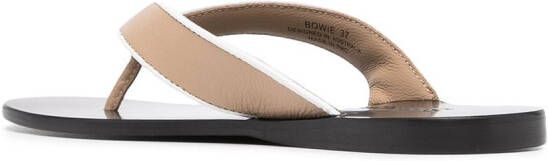 Senso Bowie II leather sandals White