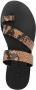 Senso Clyde III snakeskin-effect sandals Brown - Thumbnail 4