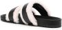 Senso Dalley shearling-trim sandals Black - Thumbnail 3