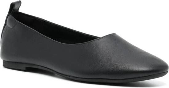 Senso Daphne IV leather ballerina shoes Black