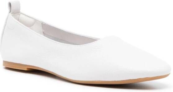 Senso Daphne IV leather ballerina shoes White