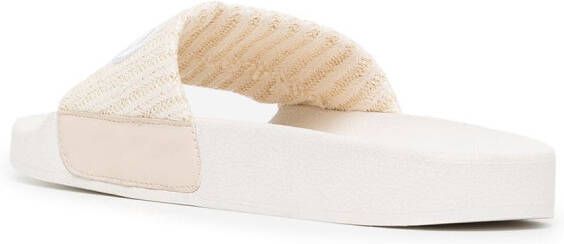 Senso Elly II logo-embroidered slides Neutrals