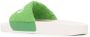 Senso Elly logo-embroidered slides Green - Thumbnail 3
