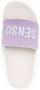 Senso Elly logo embroidered-slides Purple - Thumbnail 4