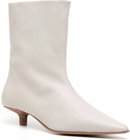 Senso Flo 40mm pointed-toe boots Grey