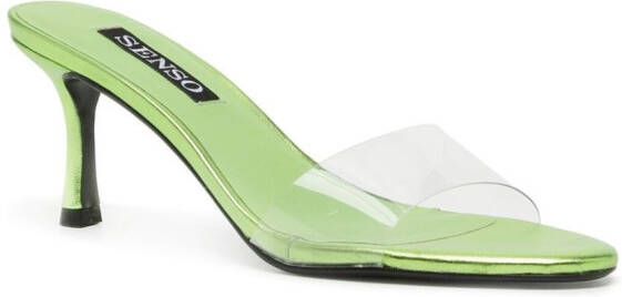 Senso Gianna 75mm sandals Green