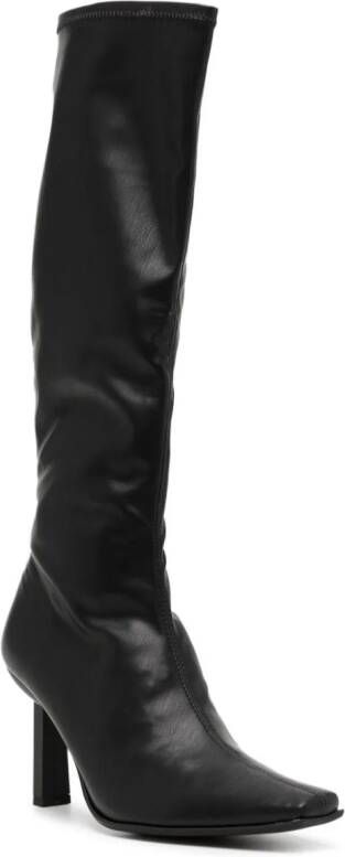 Senso Gillian II 60mm almond-toe boots Black