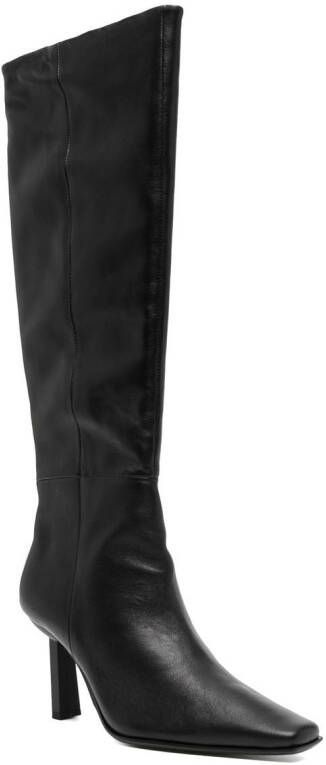 Senso Glory II 60mm leather boots Black