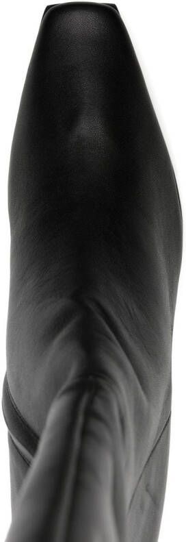 Senso Glory II 60mm leather boots Black