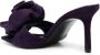 Senso Harlow 85mm floral-appliqué mules Purple - Thumbnail 3