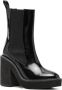 Senso Harper II 100mm leather boots Black - Thumbnail 2