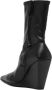 Senso Hayley 100mm wedge boots Black - Thumbnail 3