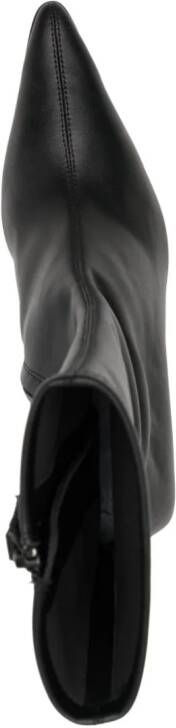 Senso Hayley 100mm wedge boots Black
