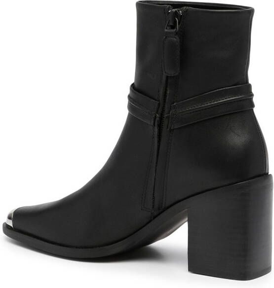 Senso Hunny metal toecap boots Black