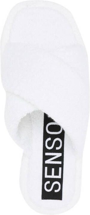 Senso Inka IV cotton flip flops White
