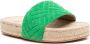 Senso Isobel open-toe espadrille sandals Green - Thumbnail 2