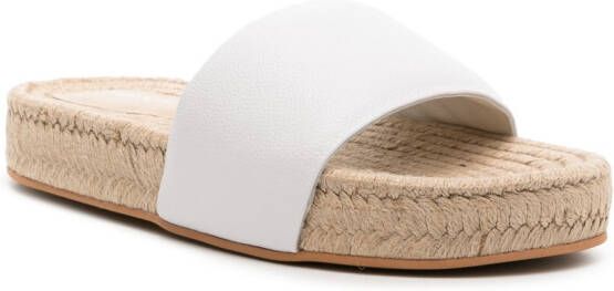 Senso Isobel open-toe espadrille sandals White