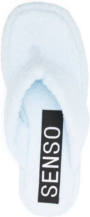 Senso Izzy terrycloth sandals Blue