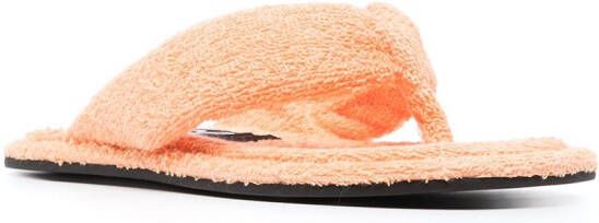 Senso Izzy terrycloth sandals Orange