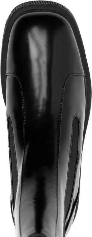 Senso Jorja III 55mm leather ankle boots Black