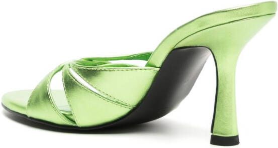 Senso Kashaya 90mm open-toe sandals Green