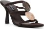 Senso Kaye 95mm suede sandals Brown - Thumbnail 2