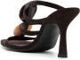 Senso Kaye 95mm suede sandals Brown - Thumbnail 3