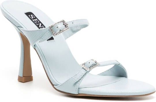Senso Kira 90mm open-toe sandals Blue