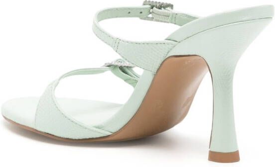 Senso Kira 90mm open-toe sandals Green