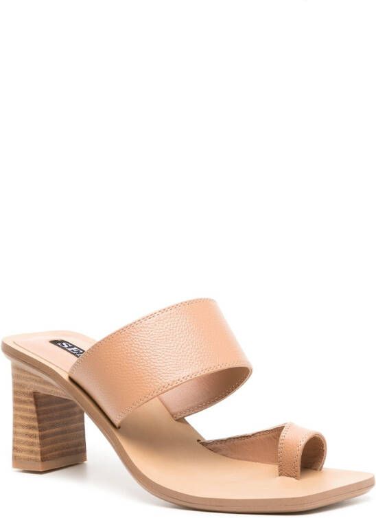 Senso Luella 70mm open-toe sandals Brown