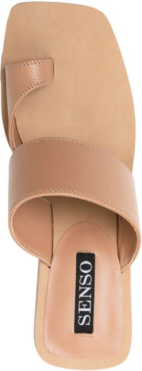 Senso Luella 70mm open-toe sandals Brown