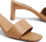 Senso Maisy VIII 60mm leather sandals Brown - Thumbnail 5