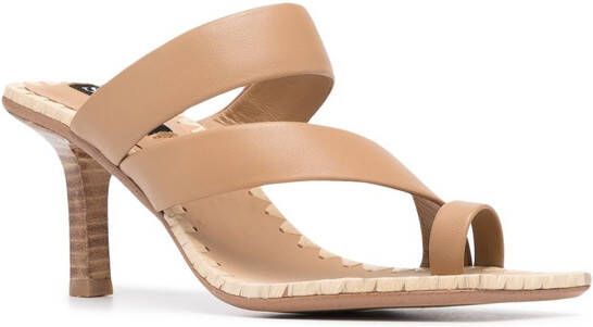 Senso Mandy leather mules Brown