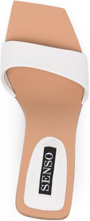 Senso Margot III 70mm open-toe sandals White