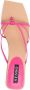 Senso Maria 80mm leather sandals Pink - Thumbnail 4
