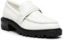 Senso Met I leather loafers White - Thumbnail 2
